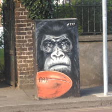 Photo of art by @TomByr